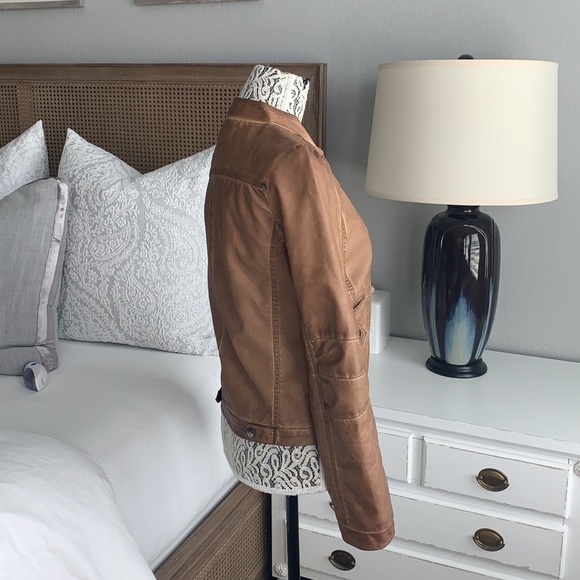 ⭐️Blu Pepper Faux Leather Jacket⭐️ - Picture 6 of 14